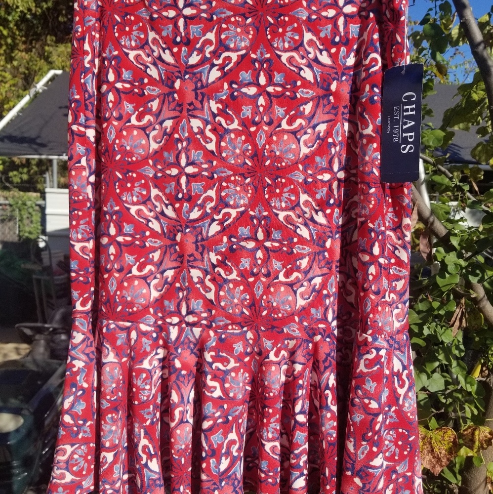 Chaps multicolored skirt